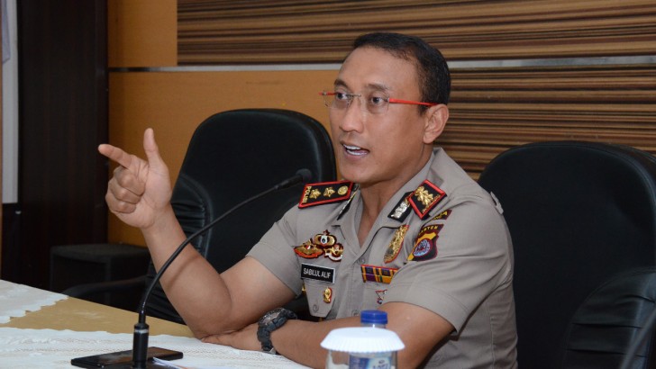 Tim Raimas Polresta Tangerang Kawal Aksi Buruh Ke Gubernur Banten