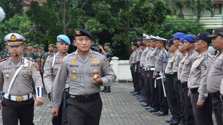 Polresta Tangerang Gelar Apel Pasukan Operasi Kalimaya 2017