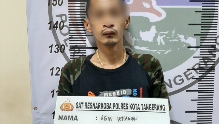 Warkop Nyambi Jual Tramadol dan Excimer, Pemilik Dibekuk Satresnarkoba Polresta Tangerang