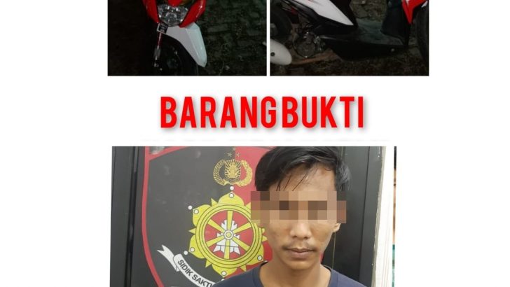 Polresta Tangerang Bekuk Pelaku Penadah Motor Curian