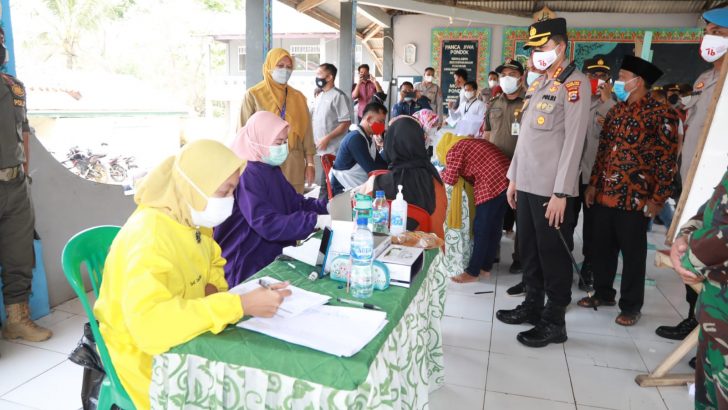 Apresiasi Mahasiswa, Kapolresta Tangerang Tinjau Kegiatan Vaksinasi di Ponpes Al-Ma’mur Solear
