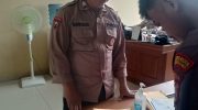 Kasubbagbinkar melaksanakan Kegiatan Rutin Subbagbinkar SDM Polresta Tangerang