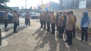 Tingkatkan Disiplin, Personil Polsek Cisoka Polresrta Tangerang Polda Banten Giat Apel Pagi
