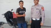 Polisi RW Bripka Yoga  Anggota Lantas Polsek Balaraja Polresta Tangerang, Sambangi Warga