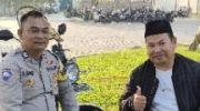 Jalin Silaturahmi, Polisi RW Polsek Pasar Kemis Sambangi Tokoh Masyarakat