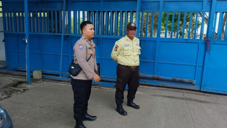 Personil Polsek Mauk Polresta Tangerang Sambang Ke PLTU Dengarkan Keluhan Masyarakat