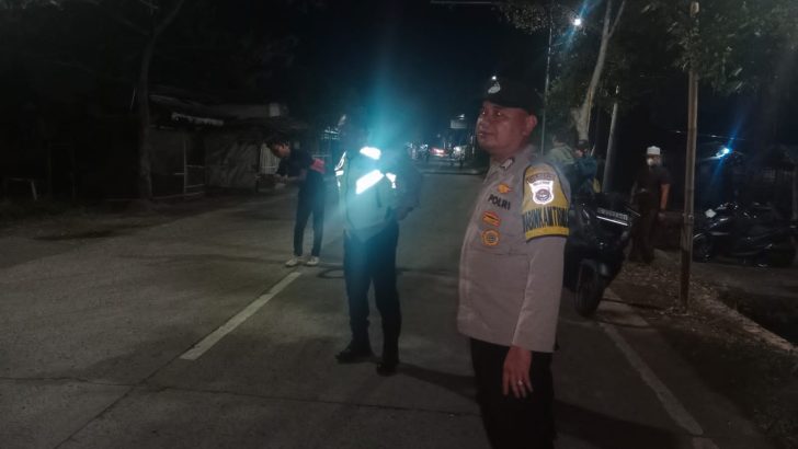 Polsek Mauk Melaksanakan Patroli Kewilayahan Malam Hari