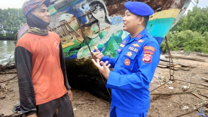 Untuk Keamanan Jelang Pemilu Satpolairud Polresta Tangerang Laksanakan Cooling system