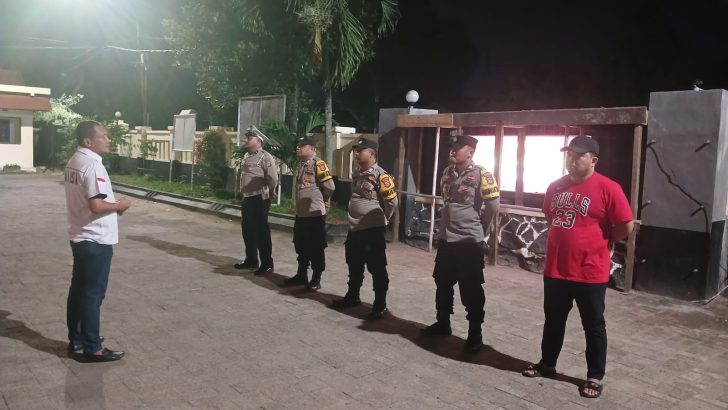 Kanit Reskrim Polsek Maauk Polresta Tangerang Polda Banten Pimpin Apel Malam