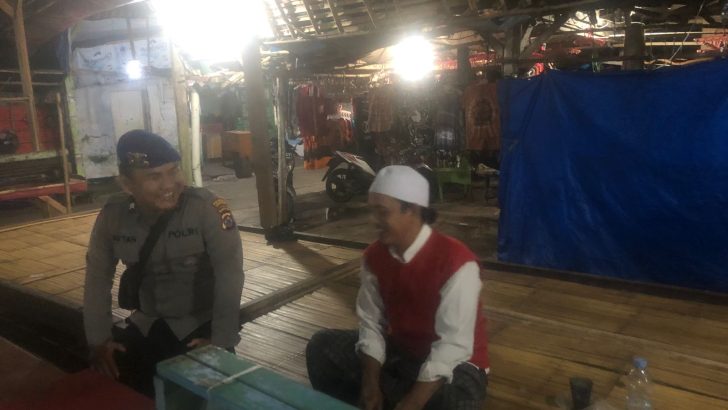 Jaga Wilayah Tetap Aman dan Kondusif Satpolairud Laksanakan Patroli Barcode Malam Hari