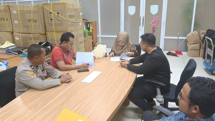 Penandatanganan SP( surat pesanan) pengadaan barang/jasa Polresta Tangerang T.A.2024