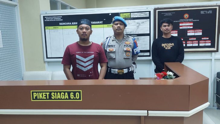 PENGECEKAN KEHADIRAN ANGGOTA SATINTELKAM POLRESTA TANGERANG OLEH PIKET SIPROPAM POLRESTA TANGERANG