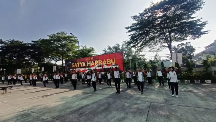 Bagren Melaksanakan Olahraga Rutin