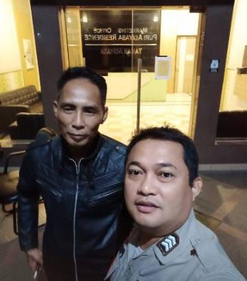 Ciptakan Suasana dini hari yang aman, Bhabinkamtibmas laksanakan Patroli Barcode