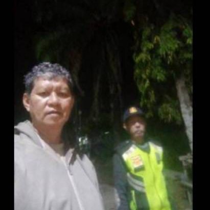 Bhabinkamtibmas Polsek Cisoka melaksanakan Patroli Barcode