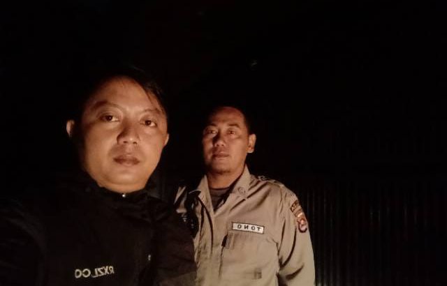 Guna menciptakan Kamtibmas, Personel Polsek Cisoka laksanakan Patroli Barcode