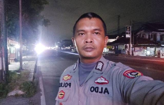 Patroli Barcode di Daerah Hukum Polsek Cisoka
