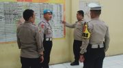 Selalu rutin mengecek jumlah tahanan yang ada pada daftar tahanan,merupakan tugas personel jaga tahanan Sattahti Polresta Tangerang