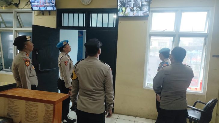 Pengecekan rutin Tahanan Mako Polresta Tangerang