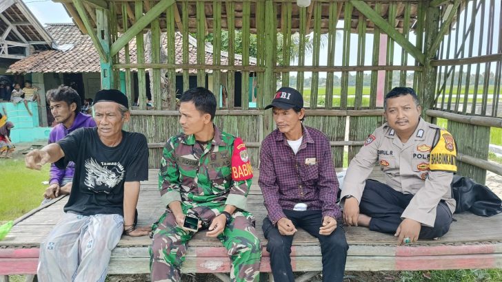 Polsek Mauk Polresta Tangerang Melaksanakan, Guyub TNI-Polri