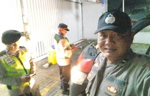 Aipda filry Patroli Barcode Di Alfamart Sodong Tigaraksa Antisipasi Kejahatan