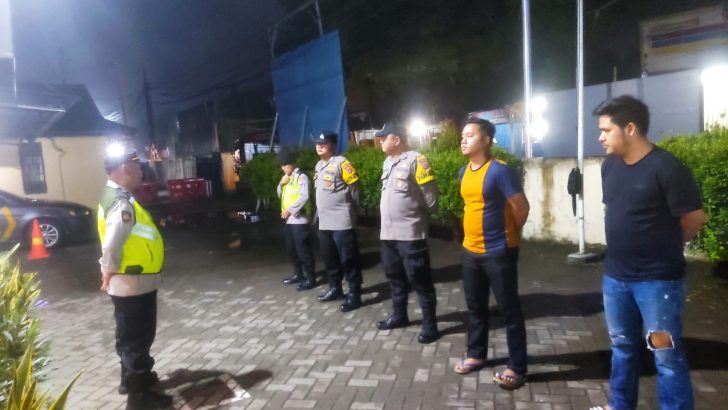 Iptu Edy Purnomo Pimpin Apel malam