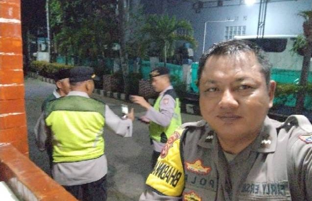 Aipda filry Patroli Barcode Di Ponpes Tarmub Tigaraksa Antisipasi Kejahatan