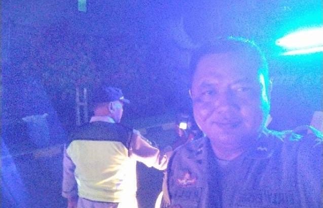 Aipda filry Patroli Barcode Di PT Spinmil Tigaraksa Antisipasi Kejahatan