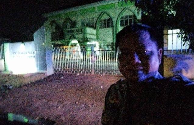 Aipda filry Patroli Barcode Di kantor MUI Tigaraksa Antisipasi Kejahatan