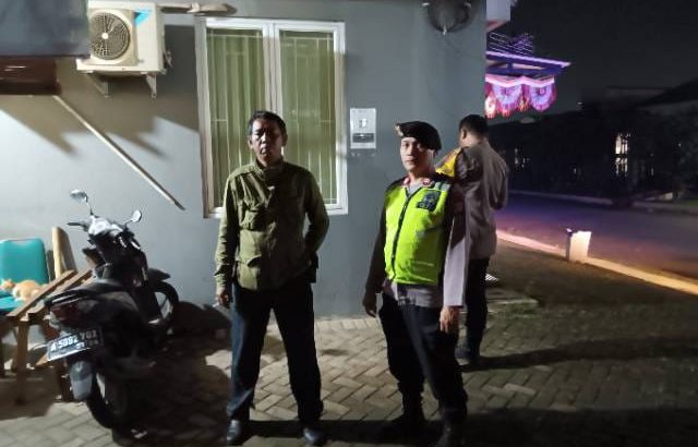 Aiptu Hevi Patroli Barcode Di Perum Sudirman Tigaraksa Antisipasi Kejahatan
