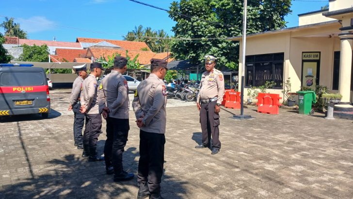 Polsek Mauk Melaksanakan Apel Pagi