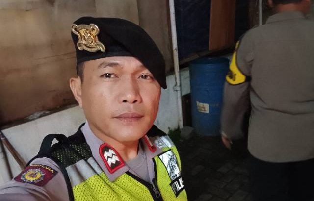 Aiptu Hevi Patroli Barcode Di Alfamar Sodong Tigaraksa Antisipasi Kejahatan