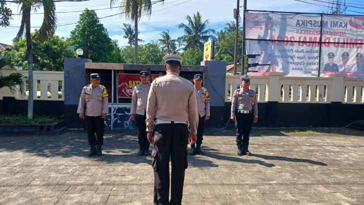 Apel Pagi Personil Polsek Mauk Dilaksanakan Untuk Meningkatkan Kedisiplinan