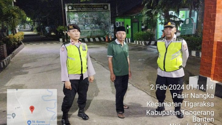 Patroli Strong Point Di Ponpes Tarmub Tigaraksa Antisipasi Kejahatan