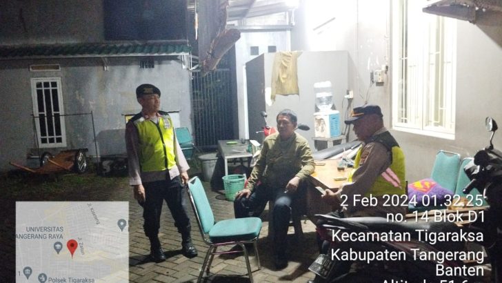 Patroli Strong Point Di Perum Sudirman Tigaraksa Antisipasi Kejahatan