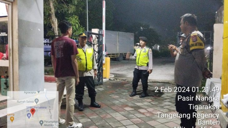 Patroli Strong Point Di Perum Mustika Tigaraksa Antisipasi Kejahatan