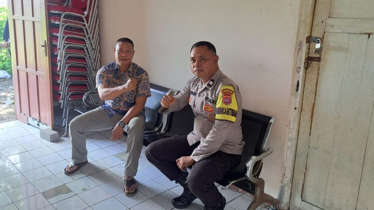 Personil Polsek Mauk Polresta Tangerang Giat Commander Wish Kapolda Banten Yuk Ngopi Wae