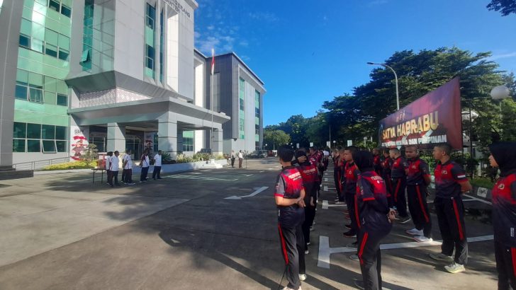 Olahraga Bersama Polresta Tangerang Tingkatkan Kesehatan dan Kekompakan