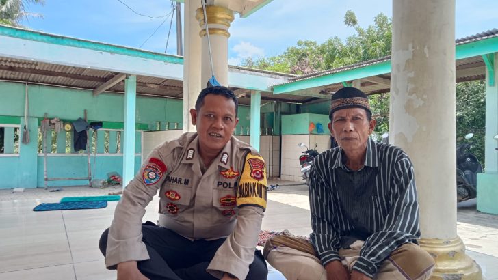 Bhabinkamtibmas Pererat Tali Silaturahmi Dengan Warga Binaan
