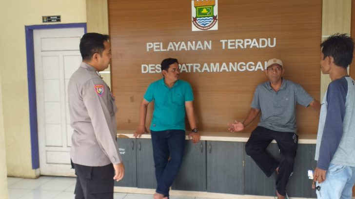 Personil Polsek Mauk Polresta Tangerang Sambang Dengarkan Keluhan Masyarakat