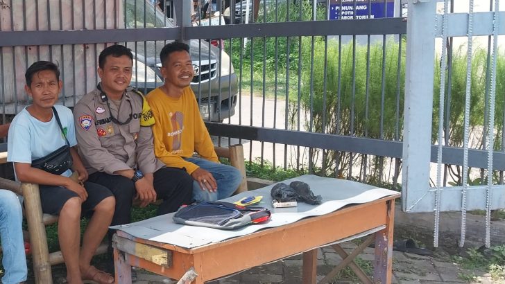 Personil Polsek Mauk Polresta Tangerang Sambang Dengarkan Keluhan Masyarakat