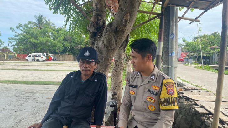 Personil Polsek Mauk Polresta Tangerang Sambang Dengarkan Keluhan Masyarakat