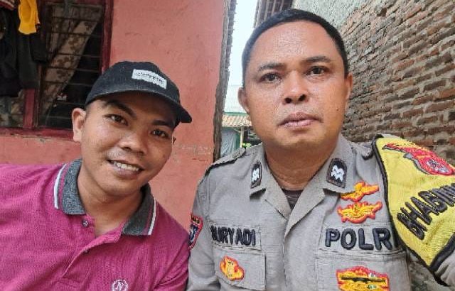 Bhabinkamtibmas Sambang Warga Binaan Desa Gintung
