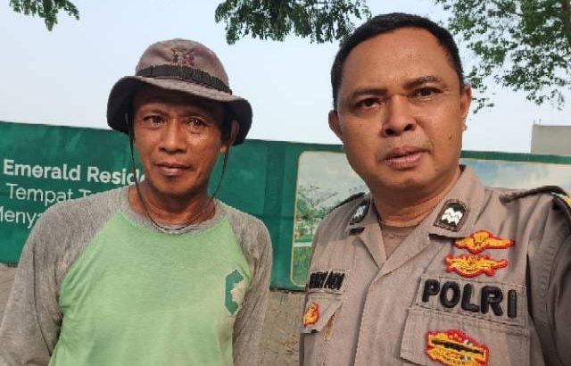 Bhabinkamtibmas Sambang Warga Binaan Desa Gintung Pastikan Desa Aman