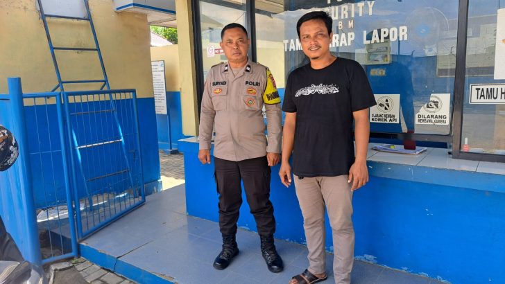 Bhabinkamtibmas Sambang Warga Binaan Desa Kosambi Pastikan Desa Aman