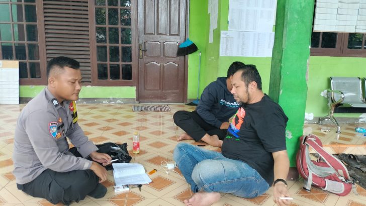 Personil Polsek Mauk Polresta Tangerang Giat Commander Wish Kapolda Banten Yuk Ngopi Wae Mendengar Keluh Kesah Warga