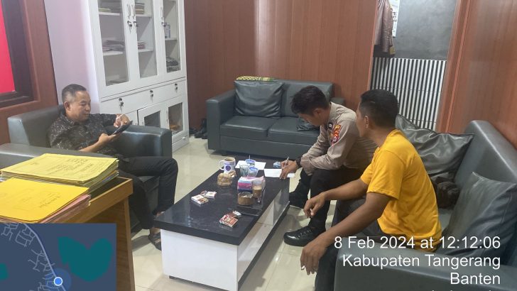 Personil Polsek Mauk Polresta Tangerang Sambang Dengarkan Keluhan Masyarakat