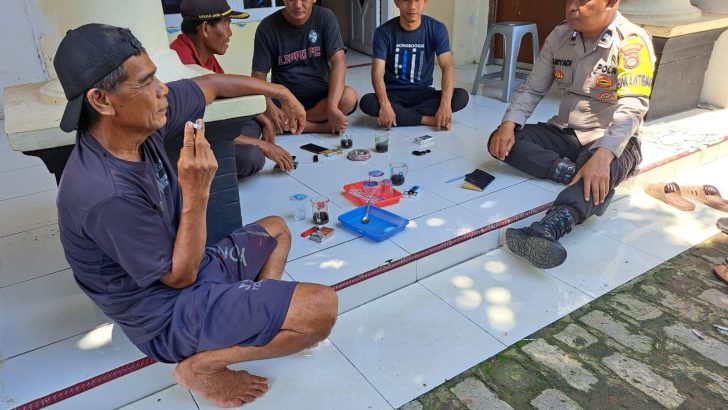Personil Polsek Mauk Polresta Tangerang Aiptu Suryadi Sambang Dengarkan Keluhan Masyarakat