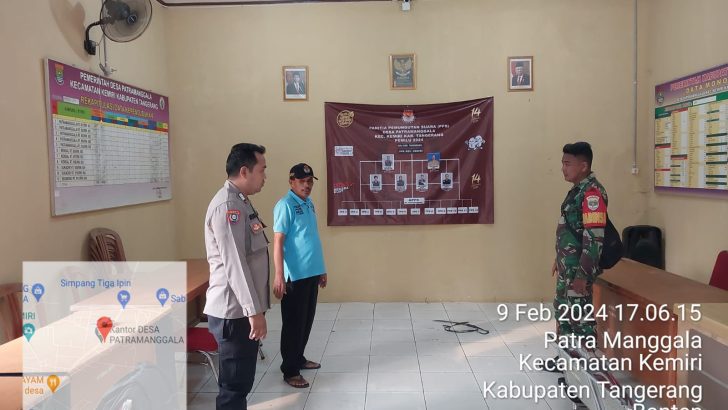 Bripka Suhendra Polsek Mauk Polresta Tangerang Sambang Desa Patramanggala Dengarkan Keluhan Masyarakat
