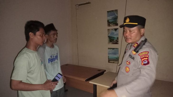 Polsek Mauk Melaksanakan Patroli Malam dan Pengecekan Situasi Gudang Penyimpanan Logistik Pemilu Agar Aman